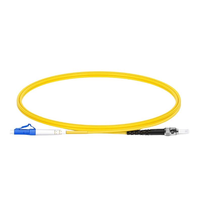 Fiber Optic Patch Cord Simplex ST UPC to LC UPC